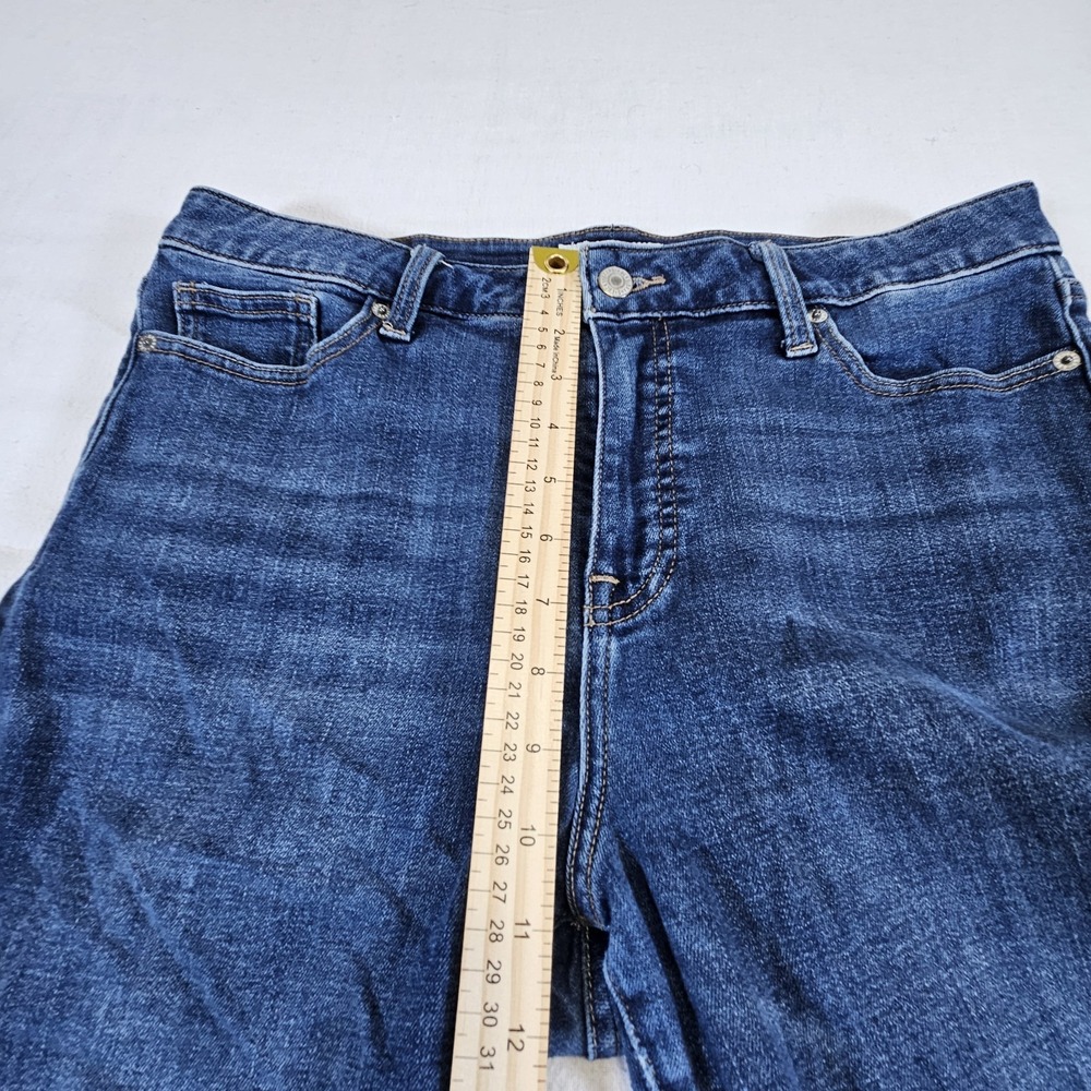 Lucky Brand Hayden Skinny Jeans Womens Size 14/32 Dark Wash Mid Rise - Picture 14 of 15